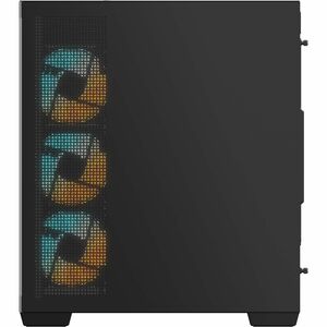 Gigabyte C500 PANORAMIC STEALTH Gaming Computer Case - Mini ITX, Micro ATX, ATX Motherboard Supported - Mid-tower - Temper