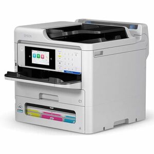 Epson WorkForce Pro EM-C800RDWF Wired & Wireless Inkjet Multifunction Printer - Colour - Copier/Fax/Printer/Scanner - 34 p