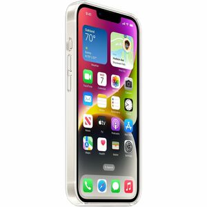 Apple Hülle für Apple iPhone 14 Smartphone - Durchsichtig - Kratzfest, Vergilbungsbeständig, Sturzsicher - Polycarbonat - 