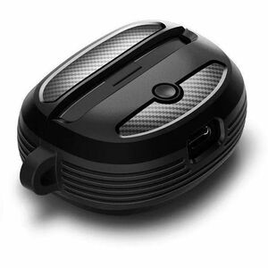 Spigen Rugged Armor Rugged Carrying Case Bose Earbud - Matte Black - Drop Resistant - Thermoplastic Polyurethane (TPU) Bod