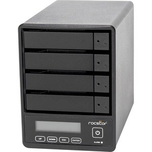 Rocstor Rocpro U35 RAID Storage Unit - 4 x HDD Supported - 72 TB Supported HDD Capacity - Serial ATA/600 - 0 x SSD Support