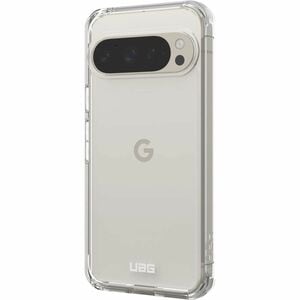 Urban Armor Gear Plyo Rugged Case for Google Pixel 9, Pixel 9 Pro Smartphone - Ice - Crystal Clear - Impact Resistant, Sho