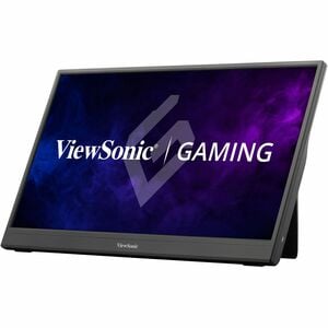 ViewSonic VX1654 16 Inch 1080p Portable IPS Gaming Monitor with 144Hz, AMD FreeSync, 2 Way Powered 60W USB C, Mini HDMI, a