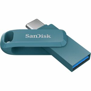 SanDisk Ultra Dual Drive Go 512 GB USB 3.2 (Gen 1) Type A, USB 3.2 (Gen 1) Type C Flash Drive - Navy Blue - 400 MB/s Read 