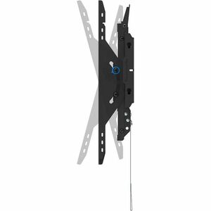 Neomounts Wall Mount for TV - Black - Height Adjustable - 1 Display(s) Supported - 81.3 cm to 190.5 cm (75") Screen Suppor