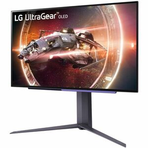 LG UltraGear 27GS95QE-B 27" (68.6 cm) Class WQHD Gaming OLED Monitor - 16:9 - Black - 26.5" (67.3 cm) Viewable - OLED - 25
