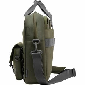 HP Carrying Case (Messenger) for 39.6 cm (15.6") Notebook - Grey - Water Resistant, RFID Resistant - Plastic, Polyethylene