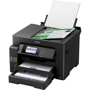 Impresora de inyección de tinta multifunción Epson L15150 Inalámbrico EcoTank - Color - Negro - Copiadora/Fax/Impresora/Es