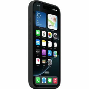Apple iPhone 16 Pro Silicone Case with MagSafe - Black - For Apple iPhone 16 Pro Smartphone - Black - Silky, Soft-touch - 