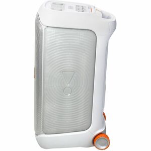 JBL Portable Bluetooth Speaker System - 240 W RMS - White - 40 Hz to 20 kHz - Battery Rechargeable - USB - 1 Pack