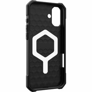 Urban Armor Gear Essential Armor Case for Apple iPhone 16 Plus Smartphone - Hex Pattern - Black - Drop Resistant, Impact R