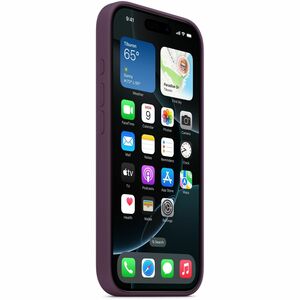Apple Case for Apple iPhone 16 Pro Smartphone - Plum - Silky, Soft-touch, Smooth - Scratch Resistant, Drop Resistant - Sil