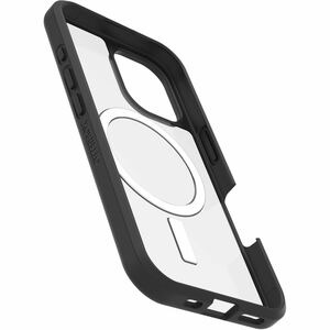 OtterBox React Case for Apple iPhone 16 Smartphone - Black Crystal (Clear/Black) - 1 - Drop Resistant, Scrape Resistant - 