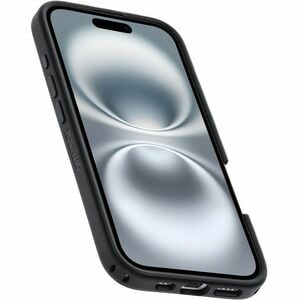 OtterBox Symmetry Case for Apple iPhone 16 Smartphone - Black - Drop Resistant, Impact Resistant - Polycarbonate (PC) - Wi