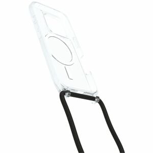 OtterBox React Carrying Case Apple iPhone 16 Pro Smartphone - Clear - Drop Resistant - Plastic Body - Neck Strap - 163.6 m