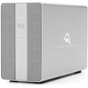 OWC Mercury Elite Pro Dual with 3-Port Hub External Storage Solution - 2 x HDD Supported - 2 x HDD Installed - 16 TB Insta