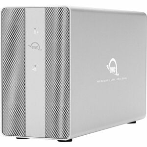 OWC Mercury Elite Pro Dual with 3-Port Hub External Storage Solution - 2 x HDD Supported - 0 x HDD Installed - 2 x SSD Sup