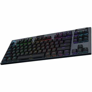 Logitech G G915 X LIGHTSPEED TKL Gaming Keyboard - Wired/Wireless Connectivity - USB Type C Interface - RGB LED - German -