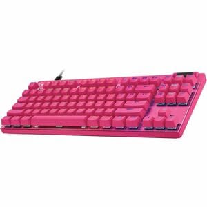 Logitech G PRO X TKL RAPID Gaming Keyboard - Cable Connectivity - USB Interface - RGB LED - English (US) - QWERTY Layout -