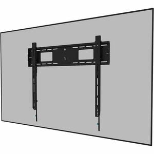 Neomounts Wall Mount for TV - Black - Height Adjustable - 1 Display(s) Supported - 109.2 cm to 248.9 cm (98") Screen Suppo