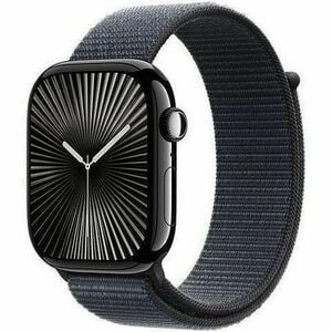 Apple Watch Series 10 Smart Watch - 4.20 cm (1.65") Case Height - 3.60 cm (1.42") Case Width - Jet Black Case Color - Ink 