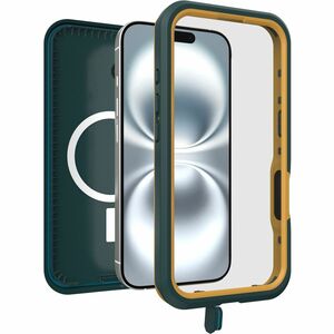 Case LifeProof FRĒ - for Apple iPhone 16 Smartphone - Sagebrush (Verde) - impermeabile, Resistente alle cadute - Policarbo