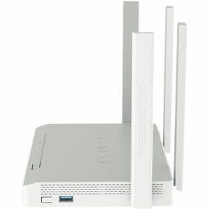 Keenetic Hopper AX1800 Mesh Wi-Fi 6 Router with a 4-Port Gigabit Smart Switch and USB 3.0 Port. WAN connection type: RJ-45