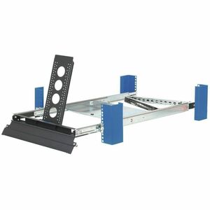 Rack Solutions Mounting Shelf for Monitor, KVM Switch - TAA Compliant - 15" to 19" Screen Support - 75 x 75, 100 x 100 - V