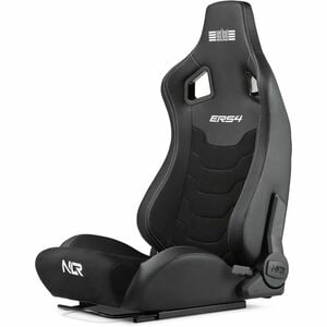 Next Level Racing ERS4 Elite Reclining Seat - Fédération Internationale de l'Automobile (FIA) - PU Leather, Suede