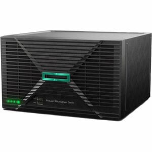 HPE ProLiant MicroServer Gen11 Ultra Micro Tower Server - 1 x Intel Xeon E-2434 3.40 GHz - 16 GB RAM - 2 TB HDD - (2 x 1TB
