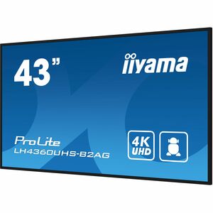 LCD Ecrans à affichages dynamiques iiyama ProLite LH4360UHS-B2AG 1079,50 mm - 24 Heures/7 Jours Operation - Vertical Align