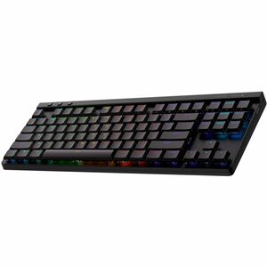 Logitech G G515 LIGHTSPEED TKL 游戏键盘 - 有线/无线 连接 - A 型 USB 接口 - RGB LED - 黑 - 蓝牙 - 87 Key(s) - Windows 10, Mac OS X 12.0 Mon