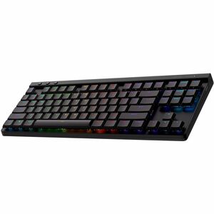 Logitech G G515 LIGHTSPEED TKL 游戏键盘 - 有线/无线 连接 - A 型 USB 接口 - RGB LED - 黑 - 蓝牙 - 87 Key(s) - Windows 10, Mac OS X 12.0 Mon