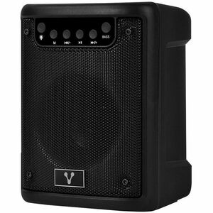 Vorago KSP-180 Pórtatil Bluetooth Sistema de Altavoces - 10W RMS - Negro - Batería Recargable - USB - 1