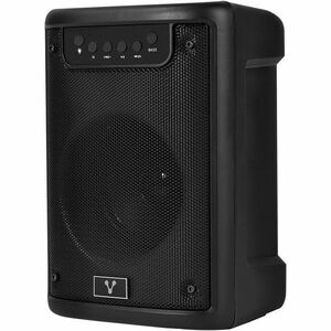 Vorago KSP-205 Pórtatil Bluetooth Sistema de Altavoces - 10W RMS - Negro - 20Hz a 100Hz - Batería Recargable - USB - 1