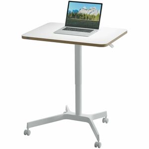 Leitz ERGO Sit-stand Desk - Height Adjustable - 750 mm Height x 600 mm Width x 800 mm Depth - Laptop, Keyboard, Mouse, Mee