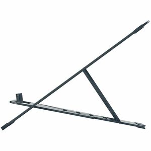 Leitz Ergo Height Adjustable Notebook Stand - 25.4 cm (10") to 43.2 cm (17") Screen Support - 1 cm Height x 30 cm Width x 