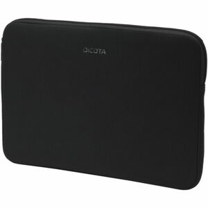 Dicota Perfect Skin Tasche (Sleeve) für 35,6 cm (14 Zoll) bis 35,8 cm (14,1 Zoll) Notebook - Schwarz - Neopren, Stoff Körp