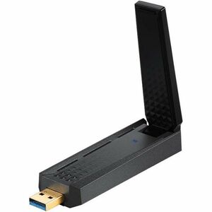 MSI IEEE 802.11ax Tri Band Wi-Fi Adapter for Desktop Computer/Notebook/Wireless Router - USB 3.2 Gen 1 - 5.27 Gbit/s - 2.4