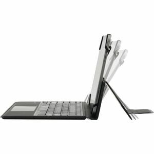 Housse/Clavier MOBILIS Universal pour 22,9 cm (9") à 27,9 cm (11") Tablette - Français Clavier - Noir - Résistant aux choc