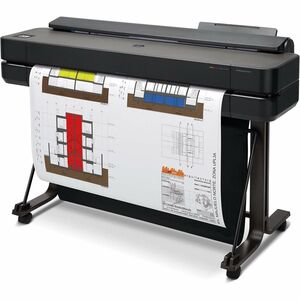 HP PLOTTER DESIGNJET T650 24-in Printer, Inyección térmica de tinta, 4 tintas (C, M, A ,N), Resolución de impresión hasta 