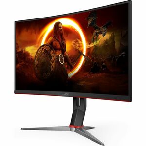 C27G4Z 27in VA Curved 1500R Free-Sync 0.3ms 280Hz 1H1DP HDR10 Flicker Free Low Blue Mode Height Adjustable Stand VESA 100X