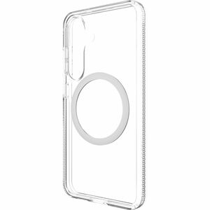 ZAGG Crystal Palace Snap Case for Samsung Galaxy S25 Smartphone - Textured - Crystal Clear - Yellowing Resistant, Anti-scr