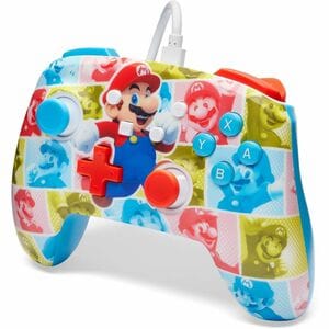 PowerA Enhanced Wired Controller for Nintendo Switch - Mario Hero Reel