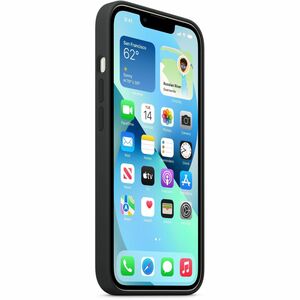 Apple Hülle für Apple iPhone 13 Smartphone - Mitternacht - Seidig, Softtouch - Kratzfest, Sturzsicher - Silikon, MicroFibe