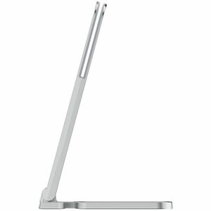 Kensington Notebook Stand - Desktop - Platinum - For Tablet, Workstation - Tilt, Compact, Portable, Foldable, Theft Resistant