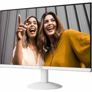 AOC 23.8" 24B30H2/BW FHD 1920X1080 120HZ 1MS IPS 16:9 W-LED WHITE MONITOR, VGA/HDMI, TILT, VESA100X100, 3 YEARS WARRANTY