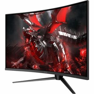MSI Optix G321CQP 32 Zoll Class WQHD Gekrümmter Bildschirm Gaming-LED-Monitor - 16:9 Format - Schwarz, Rot - 80 cm (31,5 Z