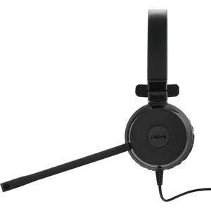 Jabra Evolve 20SE Wired On-ear, Over-the-head Mono Headset - Black - Microsoft Teams Certification - Binaural - Supra-aura