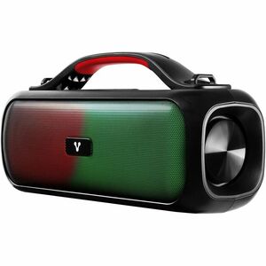 Vorago BSP-440 Pórtatil Bluetooth Sistema de Altavoces - 20W RMS - Negro - 80Hz a 16kHz - Batería Recargable - USB - 1